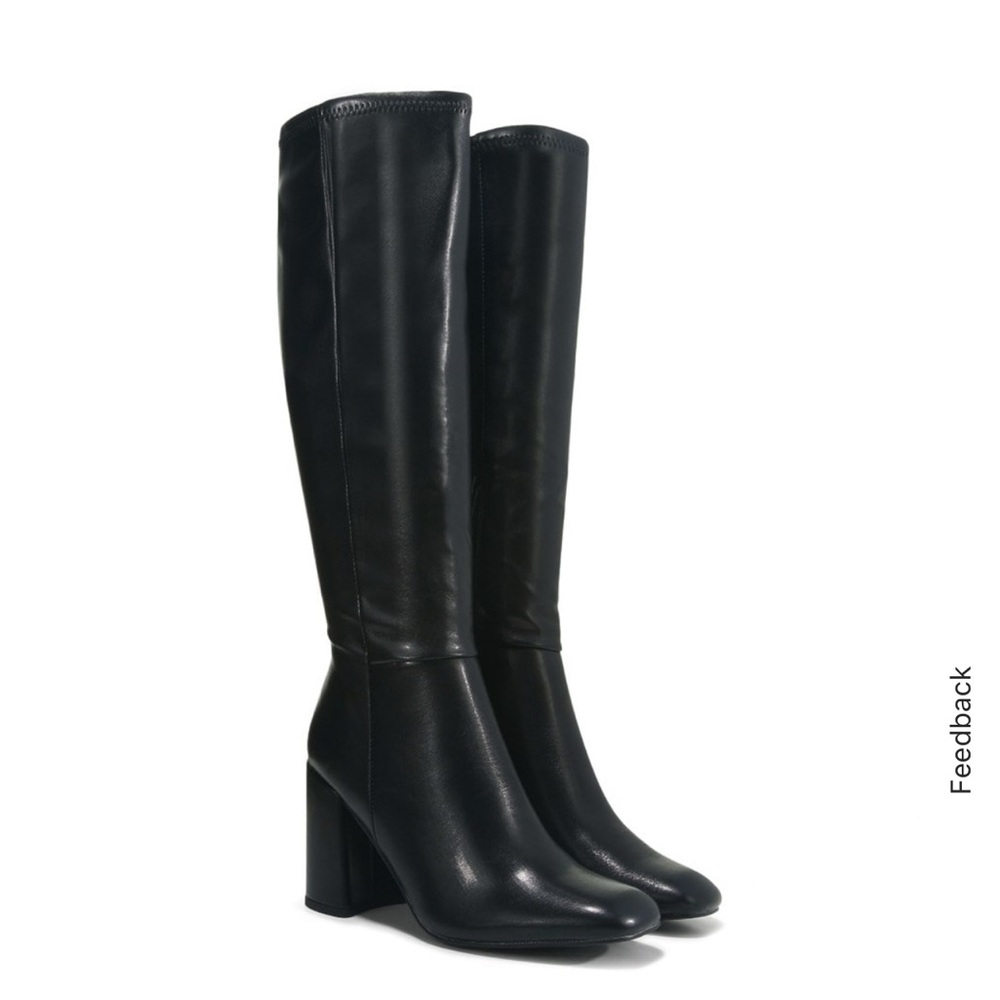 Madden Girl Winslow Black Heeled Boots
